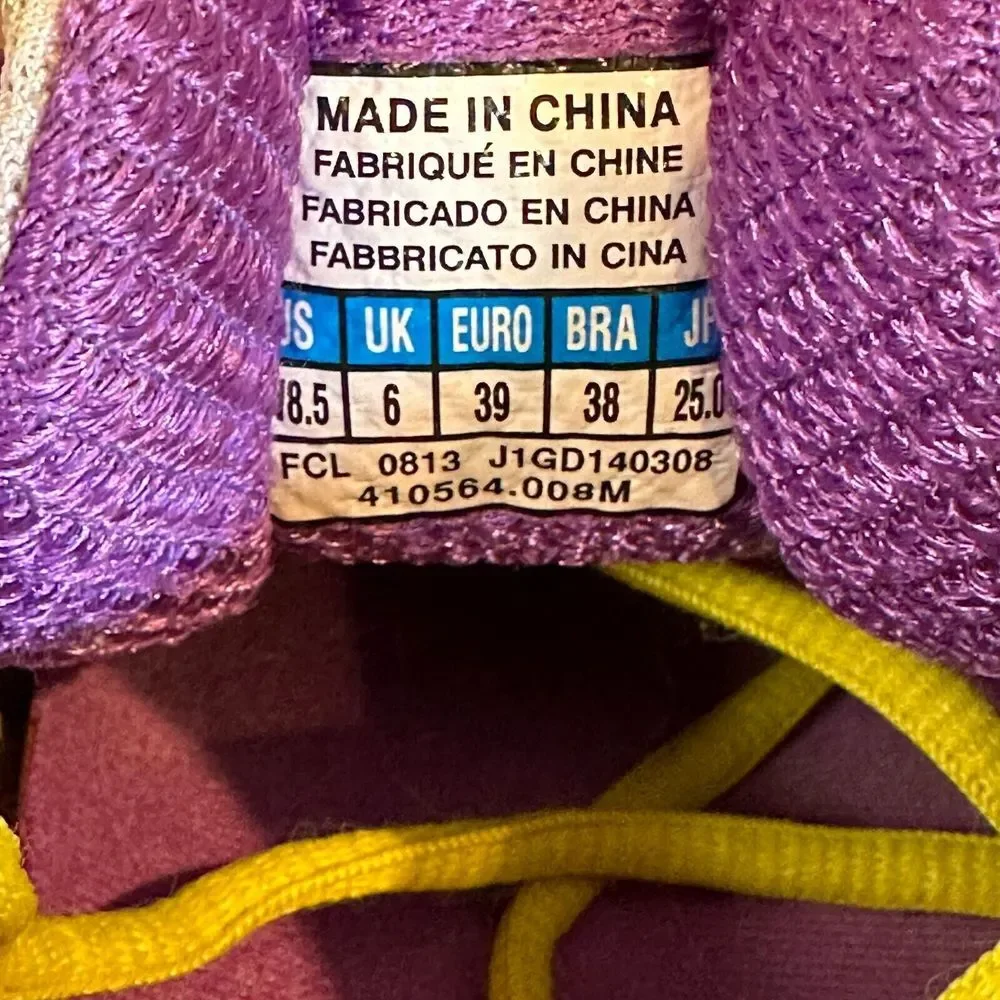 Mizuno size standard